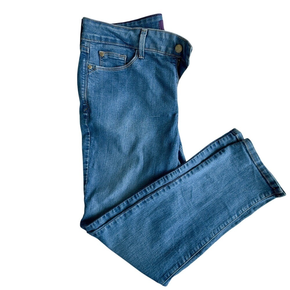 NYDJ‎ Straight Leg Blue Jeans